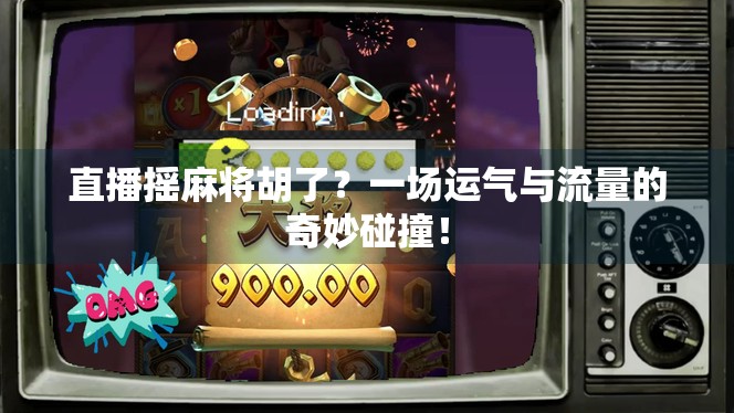 直播摇麻将胡了？一场运气与流量的奇妙碰撞！