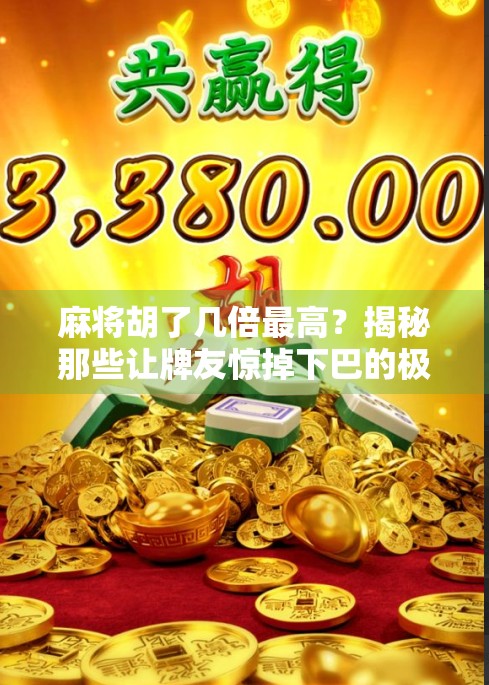麻将胡了几倍最高？揭秘那些让牌友惊掉下巴的极限番数！