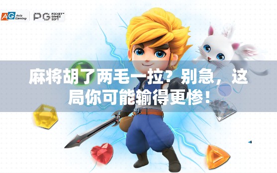 麻将胡了两毛一拉？别急，这局你可能输得更惨！