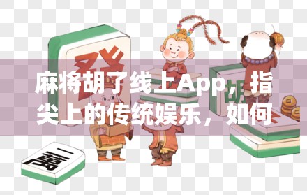 麻将胡了线上App,指尖上的传统娱乐,如何重塑你的休闲时光?
