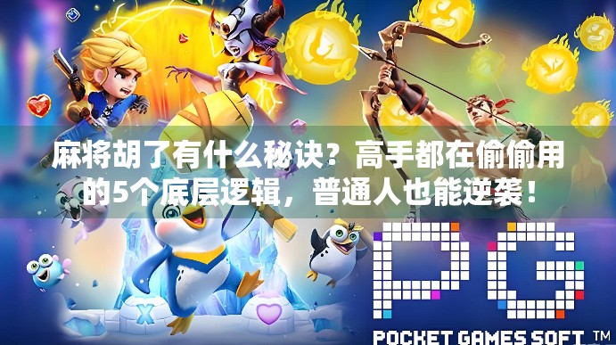 麻将胡了有什么秘诀?高手都在偷偷用的5个底层逻辑,普通人也能逆袭!