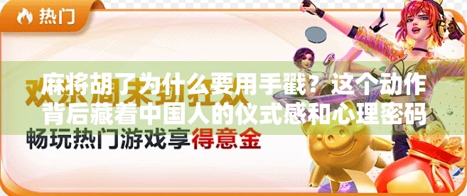 麻将胡了为什么要用手戳？这个动作背后藏着中国人的仪式感和心理密码！