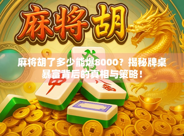 麻将胡了多少能爆8000？揭秘牌桌暴富背后的真相与策略！